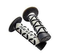 Scott Sports 219626-1007 Poignées de Moto Noir/Blanc Diamant