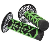 Scott Sports 219626-1089 Poignées de Moto Diamant Vert/Noir