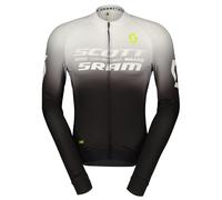 SCOTT-SRAM 2025 Langarmtrikot, für Herren, Größe L, Rennrad Trikot, noir