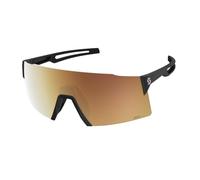 Scott Stride Compact LS AMP Lunettes de vélo avec verres interchangeables Noir/doré Chromé