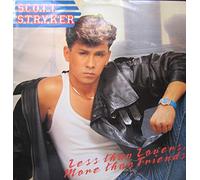 SCOTT STRYKER - LESS THAN LOVERS MORE THAN FRIENDS 12 inch (12" Vinyl) UK NIGHTMARE 1987