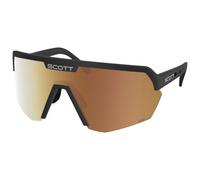 Scott Sport Shield Light Sensitive Photochromic Sunglasses Clair Amplifier Light Sensitive Gold Chrome/CAT1-3 Black