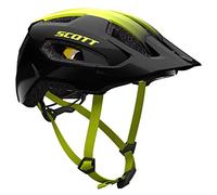 Scott Supra Plus MIPS Casque de VTT Noir/Jaune 2025 : Taille : S/M (52-57 cm)