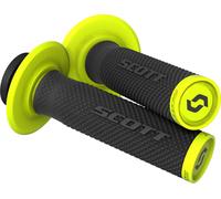 Scott SX II Lock-On Poignées + jeu de cames, noir/jaune, Taille unique