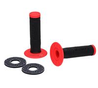 Scott SX II Poignées De Guidon Avec Donuts Néon Rouge/Noir