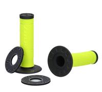 Scott SX II Poignées De Guidon Avec Donuts Noir/Jaune Fluo