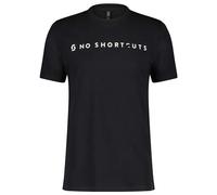 Scott - No Shortcuts S/S Cotton - T-shirt - XXL - black