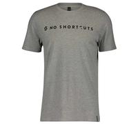 Scott - No Shortcuts S/S - T-shirt - M - light grey melange