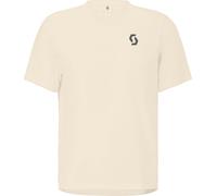 Scott - T-shirt de running léger et respirant - Endurance LT SS Tee M Cotton White pour Homme - Taille S - Blanc Blanc S