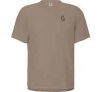 Scott - T-shirt de running léger et respirant - Endurance LT SS Tee M Toast Beige pour Homme - Taille L Beige L