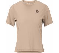 Scott - T-shirt de running léger et respirant - Endurance LT SS Tee W Toast Beige pour Femme - Taille M Beige M