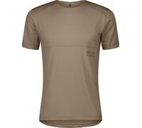 Scott - T-shirt de running léger et respirant - Endurance Tech SS Tee M Toast Beige pour Homme - Taille S Beige S