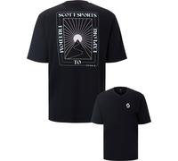 Scott - T-shirt en coton biologique - Graphic SS Tee M Black pour Homme en Coton - Taille L - Noir Noir L