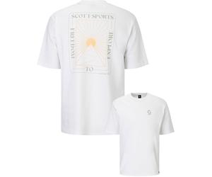 Scott - T-shirt en coton organique - Graphic SS Tee M White pour Homme en Coton - Taille S - Blanc Blanc S