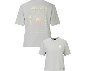 Scott - T-shirt en coton organique - Graphic SS Tee W Spray Grey pour Femme en Coton - Taille S - Gris Gris S