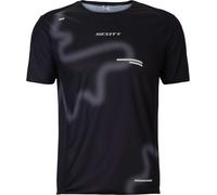 Scott - T-shirt léger et respirant - RC Run SS Tee M Black/Spray Grey pour Homme - Taille M - Gris Gris M