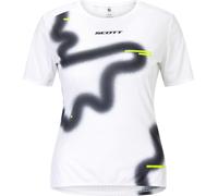 Scott T-shirt de running RC Run SS Tee W léger et respirant Blanc/Noir Femme Taille S
