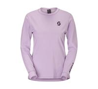 Scott T-shirt Vertic Pro Mid pour dames L/S violet