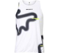 SCOTT Tank M's Rc Run - Homme - Blanc / Noir - taille XL- modèle 2026