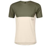 Scott - Tee Endurance Tech S/S - T-shirt de running - XL - hay green / cotton white