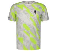 Scott - Tee M's Rc Run Short Sleeve White Black - L - Tee-shirt de trail