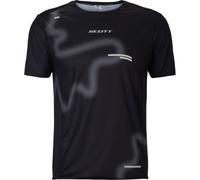 Scott T-shirt de running RC Run SS – léger et respirant – Homme XL Black Spray Grey