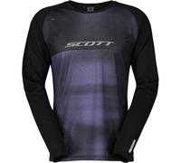 Scott Maillot à manches longues Trail Tuned violet/noir