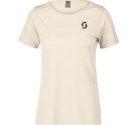 Scott - Tee-shirt de running respirant - Endurance LT SS Shirt W Cotton White pour Femme - Taille XS - Blanc Blanc XS