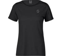 Scott - Tee-shirt de running respirant - Shirt W's Endurance LT SS Black pour Femme - Taille M - Noir Noir M