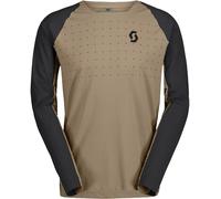 Scott - Tee-shirt de VTT résistant et respirant - Tee M's Trail Vertic Pro LS Toast Beige/Black pour Homme - Taille XL Beige XL