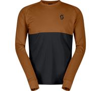 SCOTT Tee Trail Storm Warm Light Ls - Homme - Marron - taille M- modèle 2025