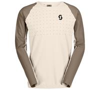 Scott - Tee Trail Vertic Pro L/S - Maillot de cyclisme - M - cotton white / toast beige