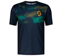 Scott - Tee-shirt de VTT léger et respirant - Tee M's Trail Vertic SS Dark Blue/Bread Brown pour Homme - Taille M - Navy Navy M