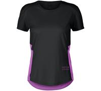 SCOTT Tee W's Endurance Tech Ss - Femme - Noir / Violet - taille M- modèle 2025