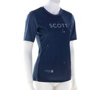 Scott Trail Flow SS Femmes T-shirt de vélo XL Bleu foncé
