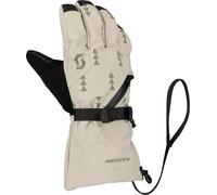 Scott Ultimate Premium Gants de motoneige pour enfants, gris-beige, taille XL pour des gamins