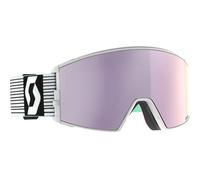 SCOTT Unisex React Skibrille, white-mint green-lavender, OneSize