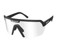 Scott Unisex Sonnenbrille Sport Shield, Schwarz - Transparent, 281188