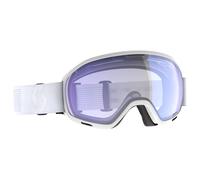 Scott - Unlimited II Otg Mineral White Amp Illuminator Blue Chrome - Masque de Ski
