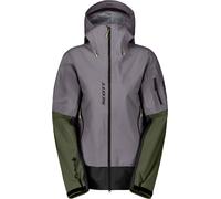 Scott - Veste 3 couches en GORE-TEX - Explorair GTX 3L Jacket W Evening Grey Douglas Green pour Femme en Nylon - Taille L - Gris Gris L