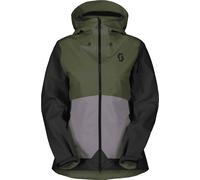 Scott - Veste de protection 3 couches - Jacket W's Explorair 3L Douglas Green Evening Grey pour Femme - Taille M - Kaki Kaki M