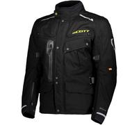 Scott Voyager Dryo Veste textile de moto imperméable, noir, taille XS pour homme