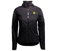 Veste à capuche Scott RC Run Waterproof noir jaune femme - S