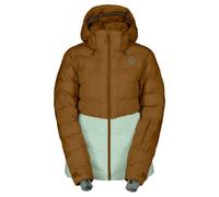 Scott - Women's Jacket Ultimate Warm - Veste de ski - S - bread brown / fresh green