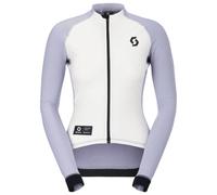 Scott - Women's Jersey RC Pro Warm L/S - Maillot de cyclisme - S - cotton white / heather purple