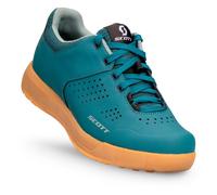 Scott - Women's MTB Shr-Alp Flat Lace Shoe - Chaussures de cyclisme - EU 41 - petrol blue / mint green