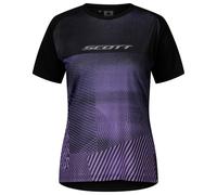 Scott - Women's Tee Trail Tuned S/S - Maillot de cyclisme - XS - black / swish purple