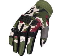 Scott X-Plore Gants de motocross, vert-multicolore, taille XL pour homme