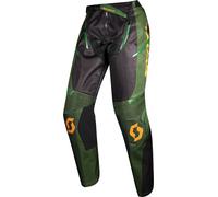 Scott X-Plore Pantalon de motocross, noir-vert, taille 30 pour homme