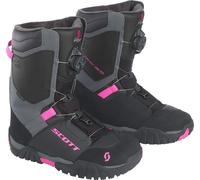 Scott X-Trax Evo SMB Bottes pour dames de motoneige, noir-rose, taille 36 pour femmes